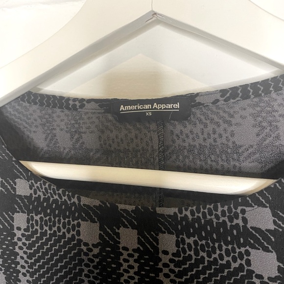 Plaid American Apparel Dress - Picture 2 of 3